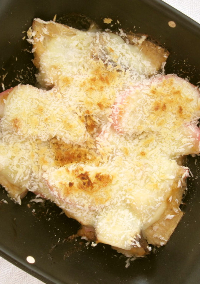 蒲鉾と椎茸のチーズ焼き-レシピのメイン写真