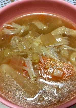 肉なし☆豚汁風味の味噌汁-レシピのメイン写真