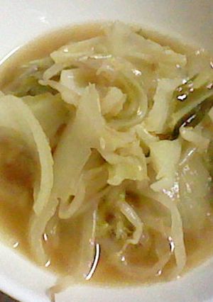 白菜と玉ねぎのあっさり煮-レシピのメイン写真
