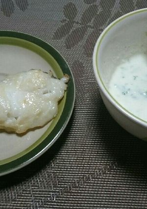 白身魚のフリッター　アシタバのソース添え-レシピのメイン写真