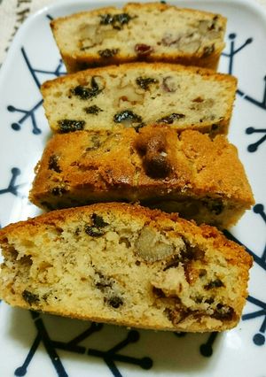 クリスマス用フルーツmyパウンドケーキ-レシピのメイン写真