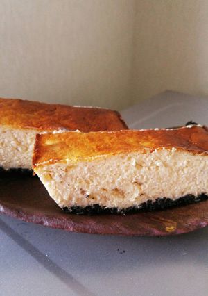 生クリームなしのバナナチーズケーキ-レシピのメイン写真