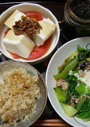 過食注意☆ピリ辛☆豚肉と青梗菜の炒め物-レシピのメイン写真