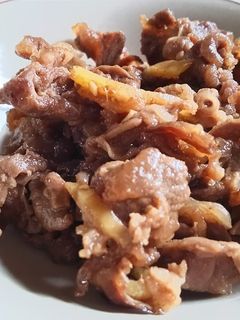 簡単ごはんの友!牛肉のしぐれ煮-レシピのメイン写真