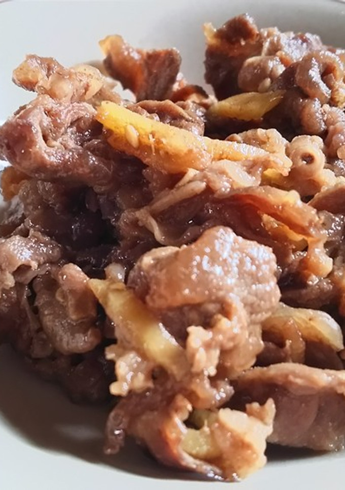 簡単ごはんの友！牛肉のしぐれ煮-レシピのメイン写真