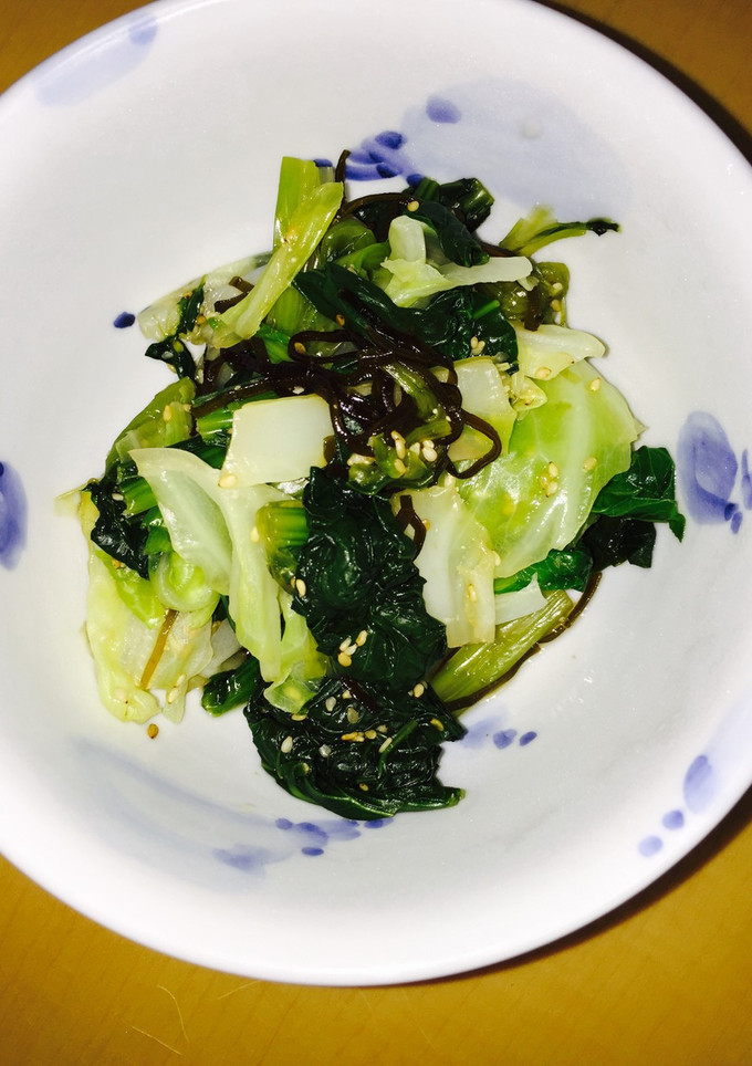 簡単青菜の和え物-レシピのメイン写真