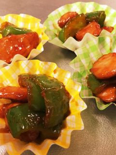 冷めても美味♡ピーマンのケチャップ炒め☆-レシピのメイン写真