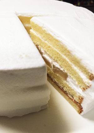 スポンジケーキ-レシピのメイン写真