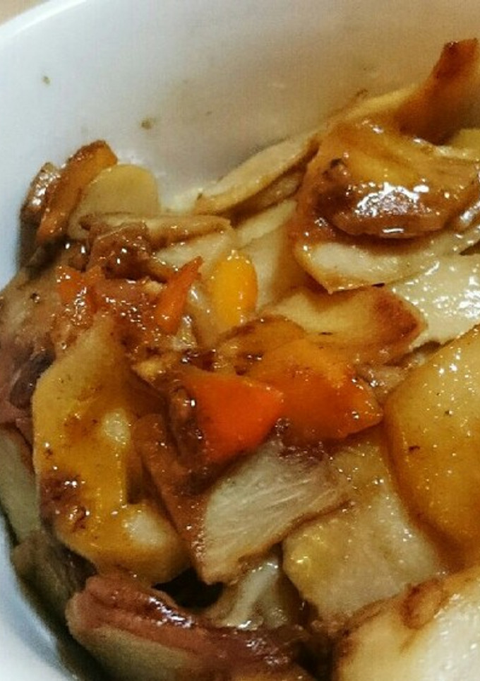 里芋の煮転がし(薄切りﾊﾞｰｼﾞｮﾝ)-レシピのメイン写真