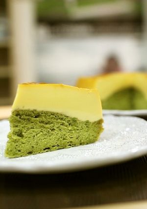 プリンケーキ☆２段☆蒸し器でカンタン-レシピのメイン写真