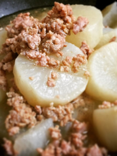 大根と挽肉の煮物-レシピのメイン写真