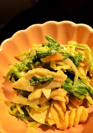 豚トロと野菜たっぷりのマカロニサラダ-レシピのメイン写真
