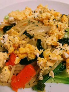 ⭐野菜たっぷり♪ワカメと卵のパスタ⭐-レシピのメイン写真