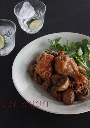 ほろっと柔らか手羽元ときのこのさっぱり煮-レシピのメイン写真