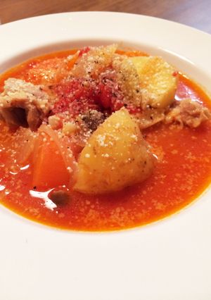 素材の味を引き出す☆鶏のトマト煮込み☆-レシピのメイン写真
