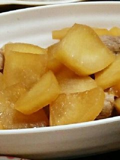 甘めのやさしい味付け!豚バラ大根!-レシピのメイン写真
