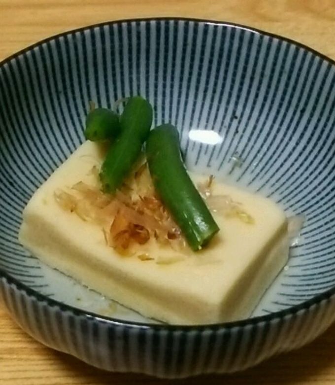 【簡単】高野豆腐とインゲンのレンジ煮-レシピのメイン写真