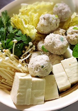 鍋の季節に簡単コリコリ食感の鶏つくね-レシピのメイン写真