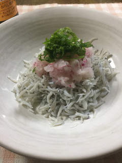 ちりめんじゃこのシソおろしのせ-レシピのメイン写真