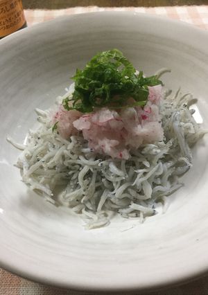 ちりめんじゃこのシソおろしのせ-レシピのメイン写真
