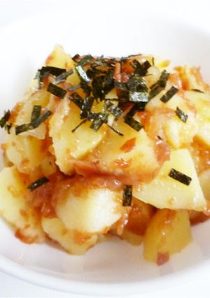 じゃがいもと梅肉のさっぱりポテトサラダ-レシピのメイン写真