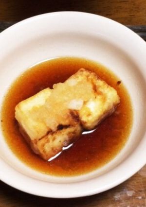 超簡単!材料2つでできる厚揚げ豆腐♥-レシピのメイン写真