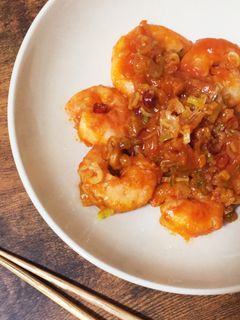 簡単中華!美味しいエビチリ。-レシピのメイン写真