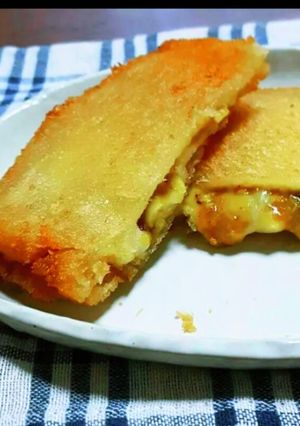 食パンでチーズCURRYパン-レシピのメイン写真