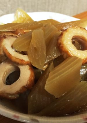 ふきとちくわの煮物-レシピのメイン写真