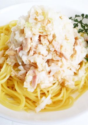 新たまねぎとツナのパスタ-レシピのメイン写真