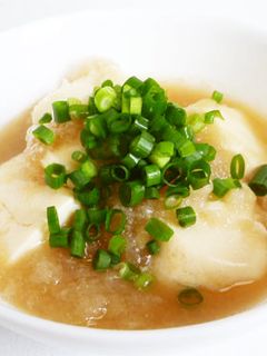 豆腐のみぞれあんかけ-レシピのメイン写真