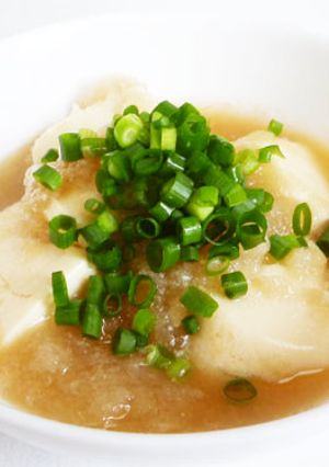 豆腐のみぞれあんかけ-レシピのメイン写真