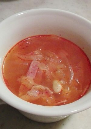 トマトスープ(ミネストローネ風)-レシピのメイン写真