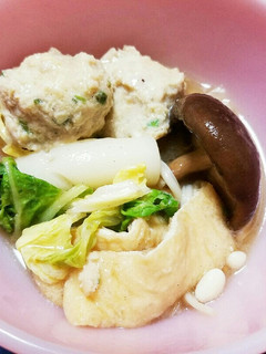 超簡単ふわふわ鶏団子-レシピのメイン写真