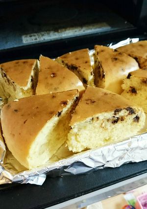 サクフワ♥チョコバナナの炊飯器ケーキ-レシピのメイン写真