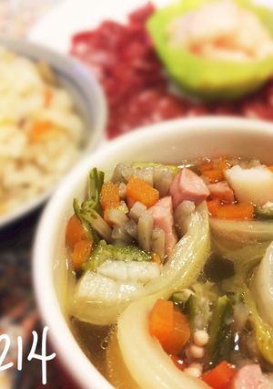 簡単*お野菜たっぷりロール白菜-レシピのメイン写真