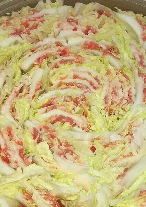 白菜と豚肉のはさみ鍋-レシピのメイン写真