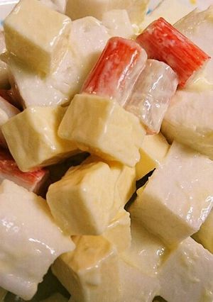 時短！はんぺんとカニかまのサラダ-レシピのメイン写真