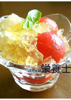 ★簡単本格的♪ハニートマトコンソメジュレ-レシピのメイン写真