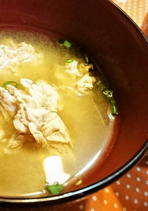 旬★遊び心【生タラコのフラワー味噌汁】♪-レシピのメイン写真
