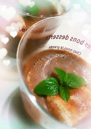 簡単☆しゅわしゅわチョコムース♡-レシピのメイン写真