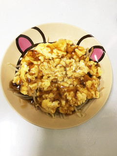 もやしと卵の甘酢あんかけ-レシピのメイン写真