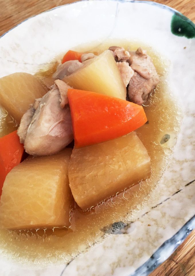 混ぜて煮るだけ♡大根と人参と鶏肉の煮物-レシピのメイン写真