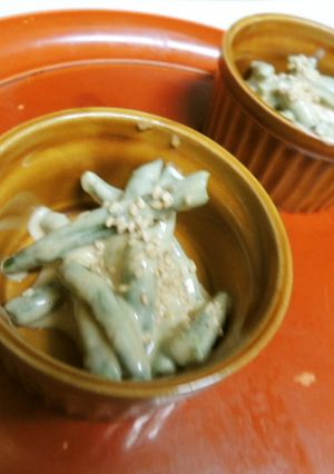 マヨって味噌→いんげん-レシピのメイン写真