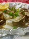 魚焼きグリルで焼く☆牡蠣のホイル包み焼き