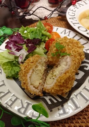 ポテサラチーズのミルフィーユカツ♡-レシピのメイン写真