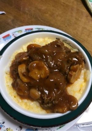 ハヤシ卵かけご飯-レシピのメイン写真