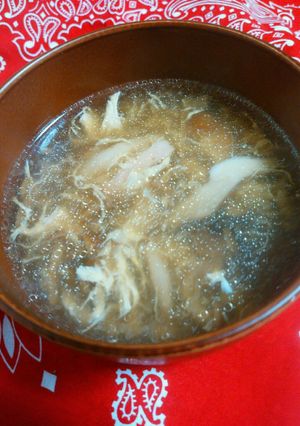 きのことベーコンのビーフコンソメスープ-レシピのメイン写真