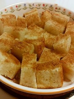 簡単朝食・おやつ♡一口シナモントースト-レシピのメイン写真