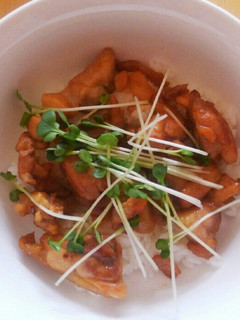 ガリバタチキン丼-レシピのメイン写真